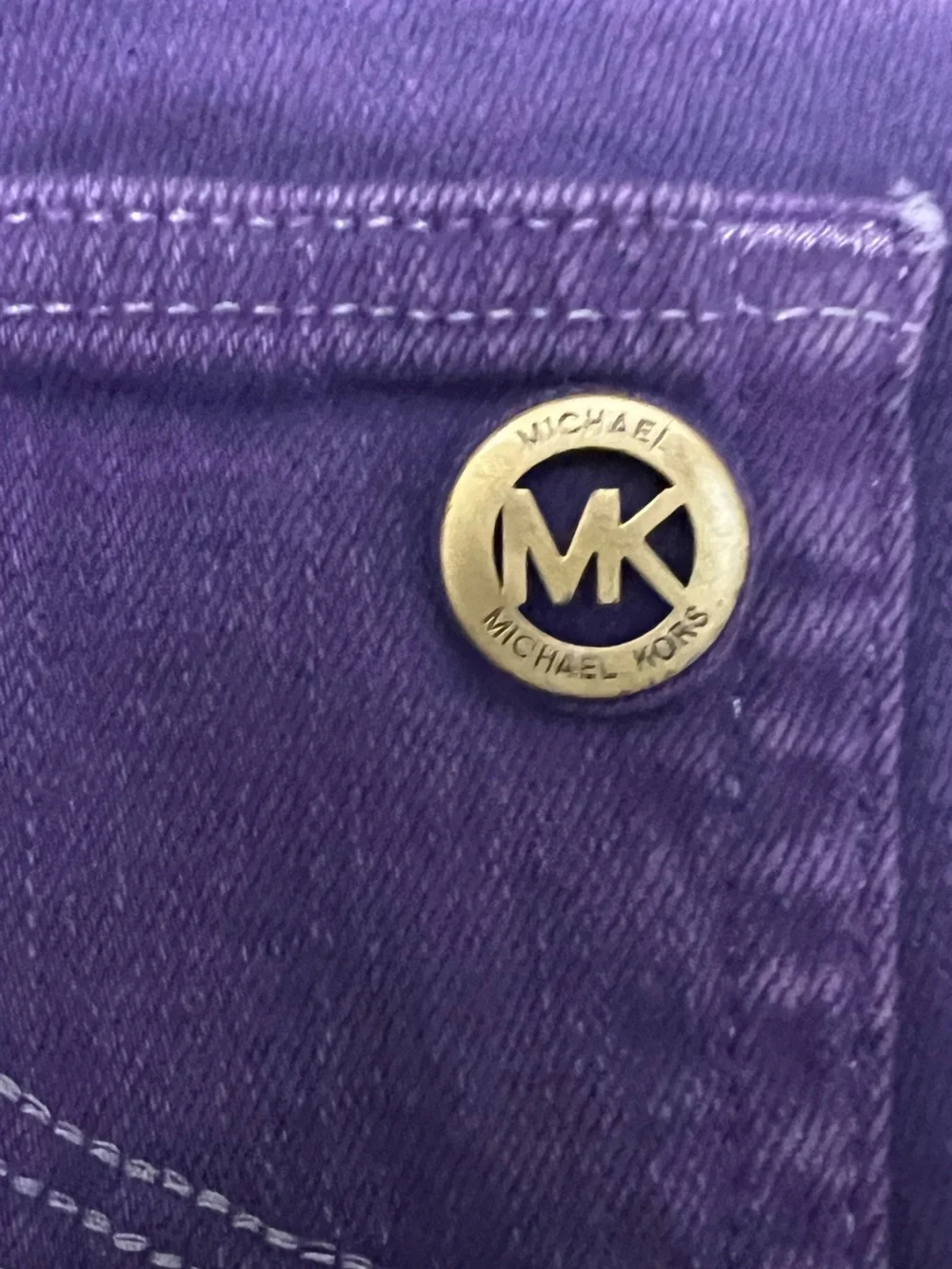 Michael Kors Purple Skinny Jeans